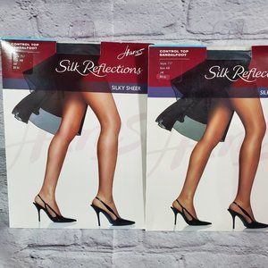 Hanes Silk Reflections control top Size AB NEW